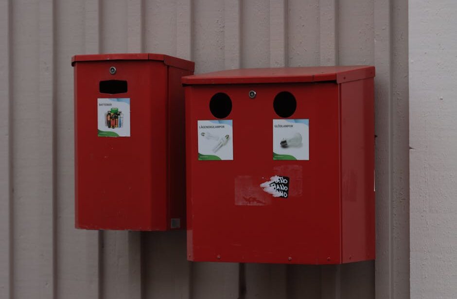 Diverse duurzame batterijalternatieven in een groene omgeving, symboliserend milieuvriendelijke energieopslag.
